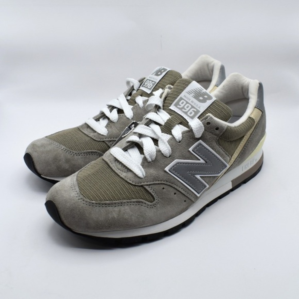 New Balance 996 Made‎ in USA MIUSA Suede Sneakers Size M 10.5 / W 12 Grey U996GR